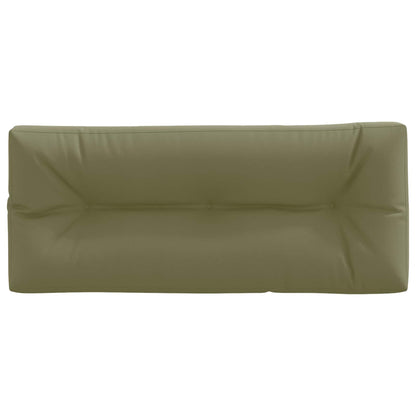 Pallet Rugkussen VIANEN 100% Polyester Olijfgroen