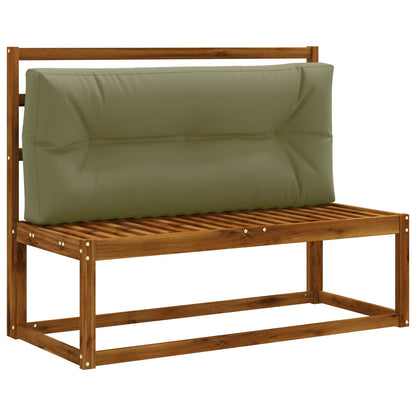 Pallet Rugkussen VIANEN 100% Polyester Olijfgroen