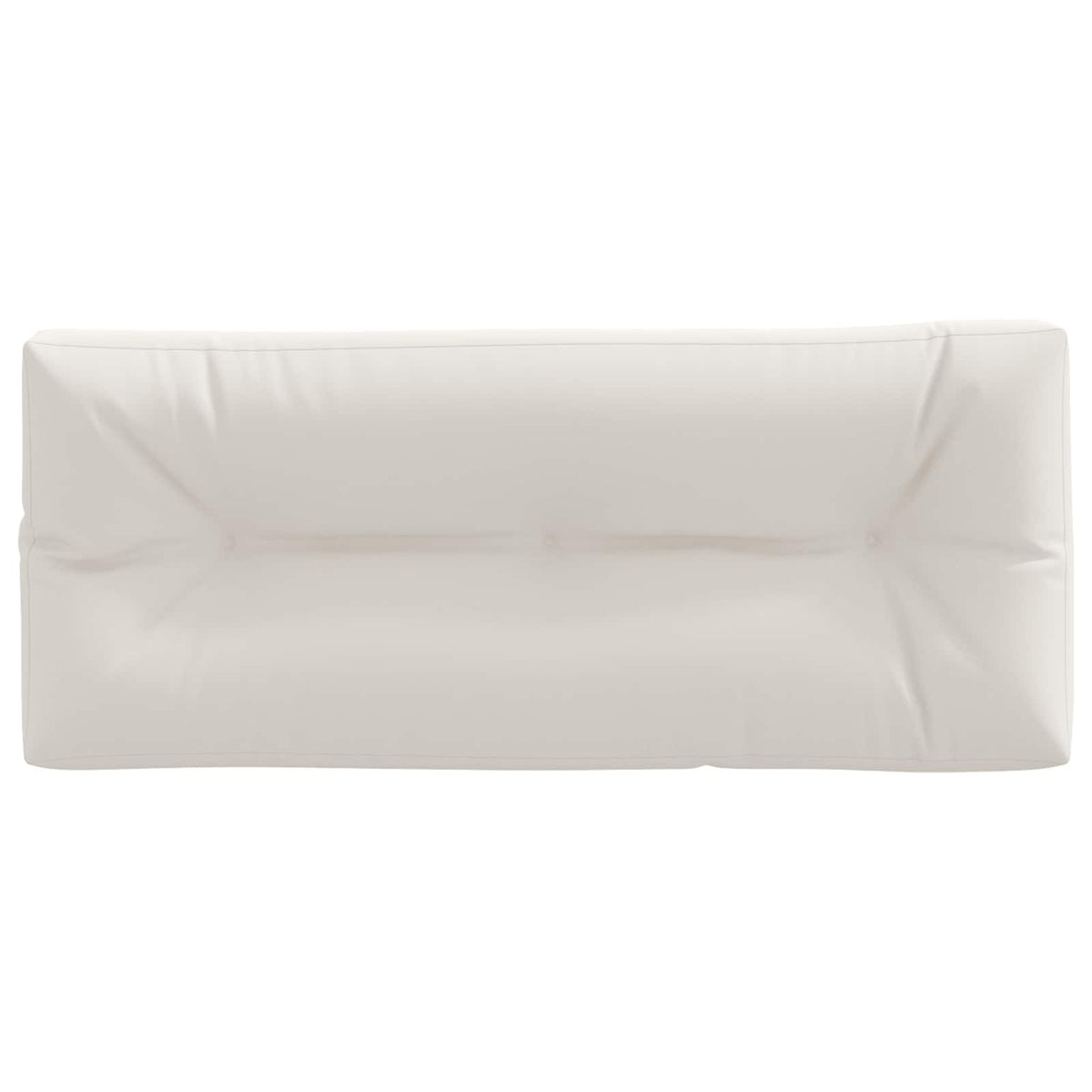 Pallet Rugkussen VIANEN 100% Polyester Wit 120 x 60 x 12 cm