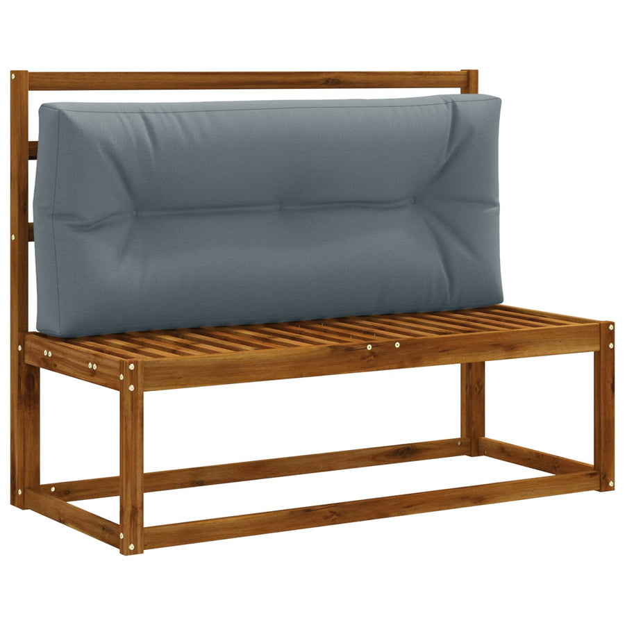 Pallet Rugkussen VIANEN 100% Polyester Blauw 120 x 60 x 12 cm