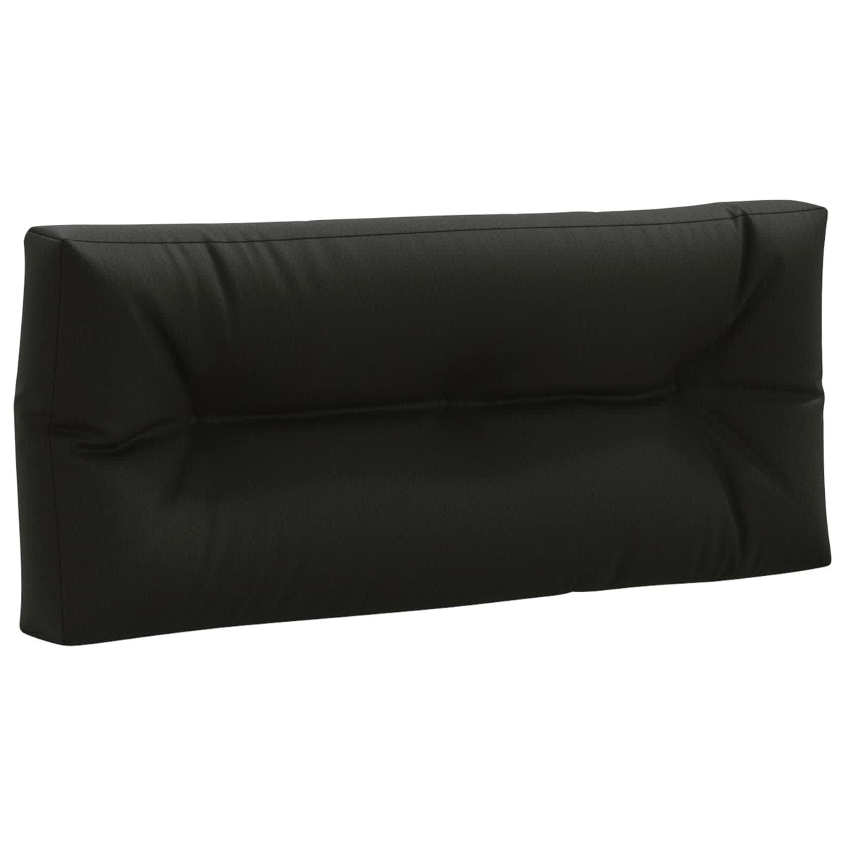 Pallet Rugkussen VIANEN 100% Polyester Zwart 120 x 60 x 12 cm