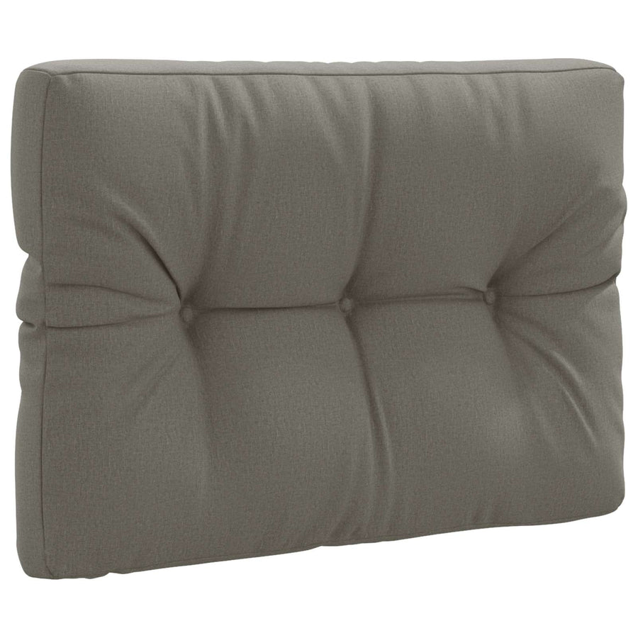 Pallet Rugkussen VIANEN 100% Polyester Grijs 70 x 40 x 12 cm