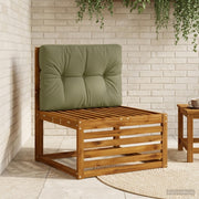 Pallet rugkussen olijfgroen 100% polyester
