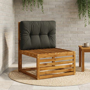 Pallet rugkussen 70x60x12 cm zwart
