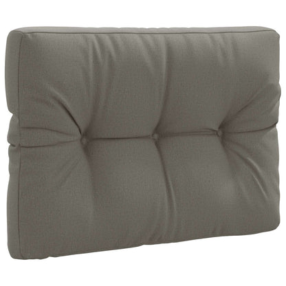 Pallet Rugkussen VIANEN 100% Polyester Grijs 70 x 50 x 12 cm