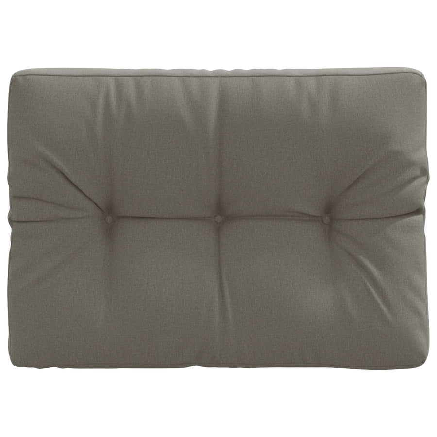 Pallet Rugkussen VIANEN 100% Polyester Grijs 70 x 50 x 12 cm