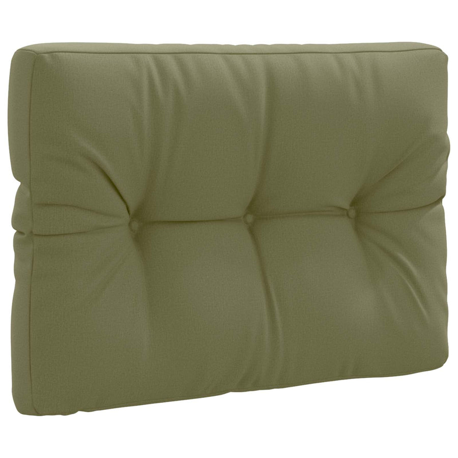 Pallet Rugkussen VIANEN 100% Polyester Olijfgroen
