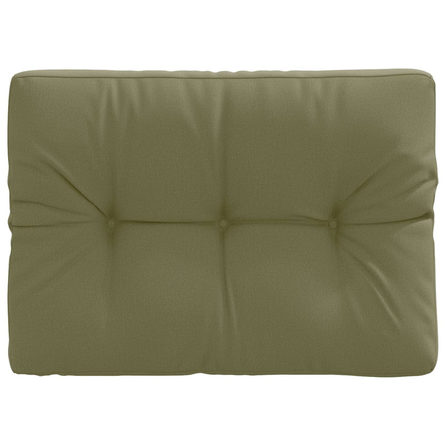 Pallet Rugkussen VIANEN 100% Polyester Olijfgroen