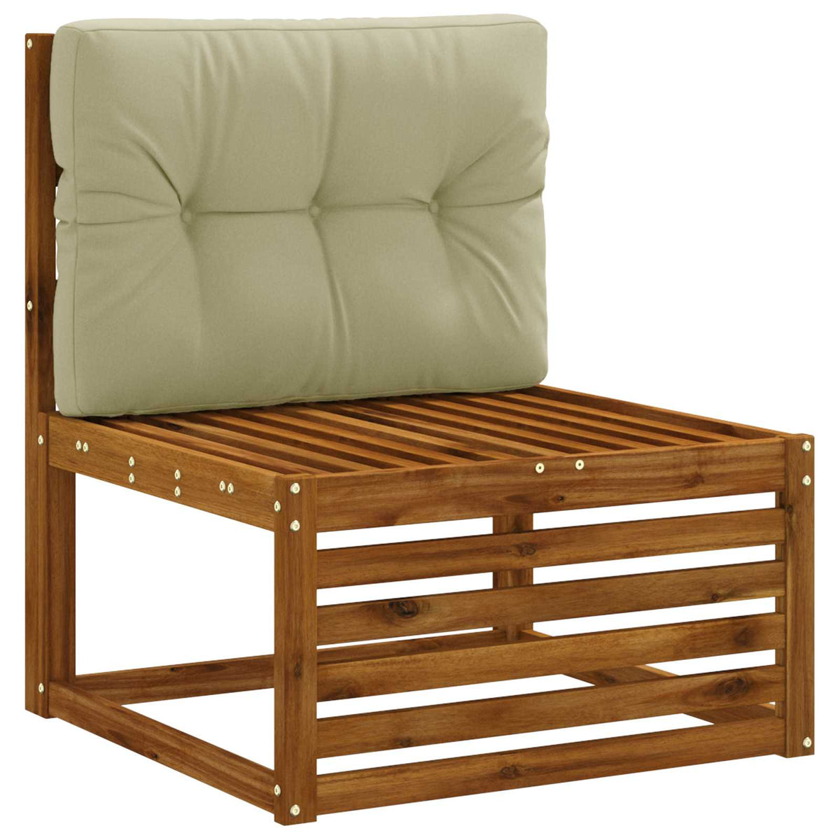 Pallet Rugkussen VIANEN 100% Polyester Lichtgroen