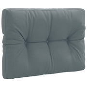 Pallet rugkussen 70x60x12 cm blauw polyester