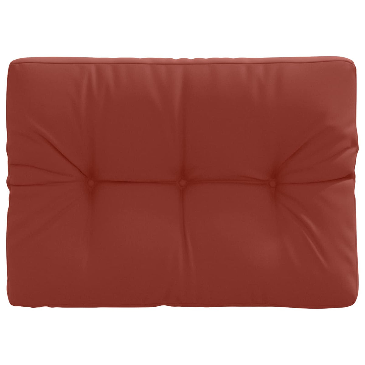 Pallet Rugkussen VIANEN 100% Polyester Rood 70 x 60 x 12 cm