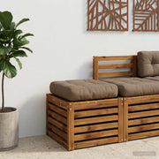 Zitkussen 40x40x12 cm polyester taupe