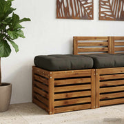 Zitkussen 100% polyester antraciet