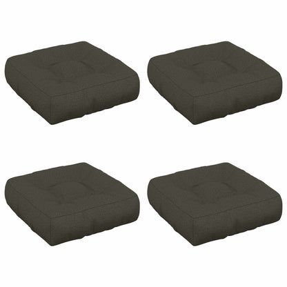4-Piece Zitkussens VIANEN 4 pcs 100% Polyester Antraciet