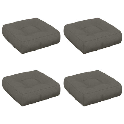 4-Piece Zitkussens VIANEN 4 pcs 100% Polyester Grijs