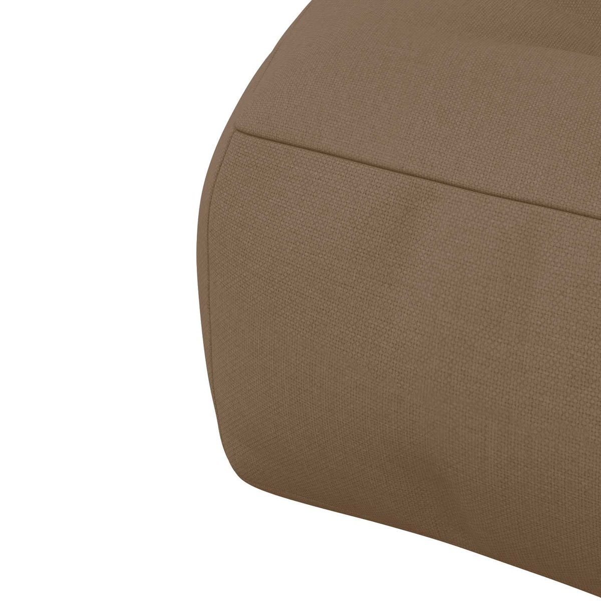 1-Piece Zitkussen VIANEN 100% Polyester Taupe 50 x 50 x 12 cm