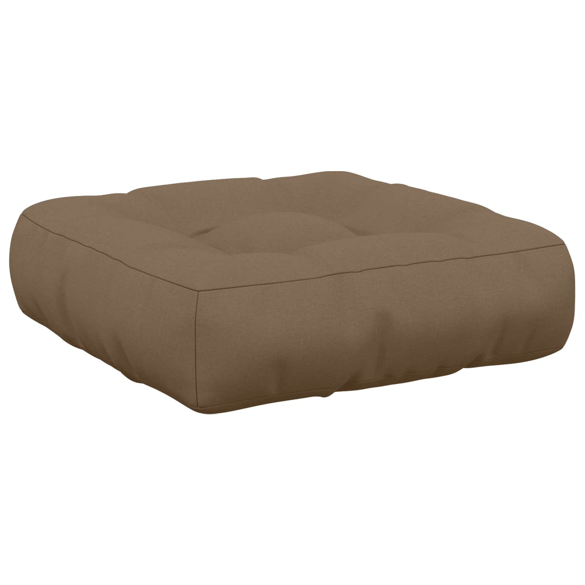 1-Piece Zitkussen VIANEN 100% Polyester Taupe 50 x 50 x 12 cm