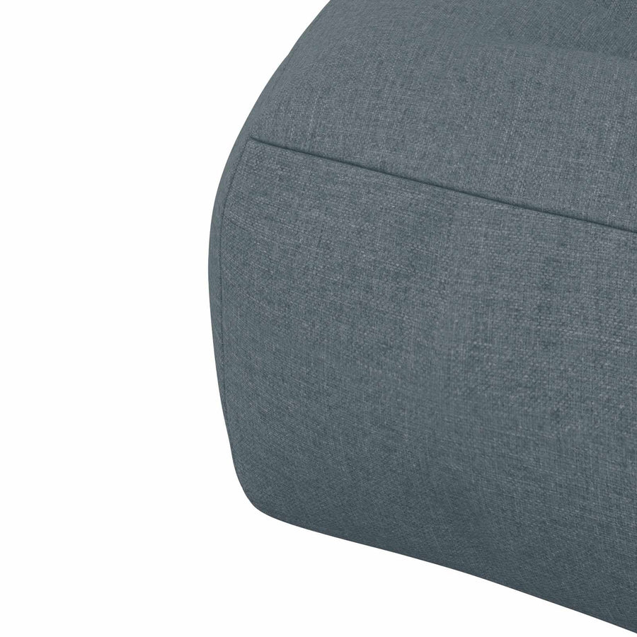 1-Piece Zitkussen VIANEN 100% Polyester Blauw 50 x 50 x 12 cm