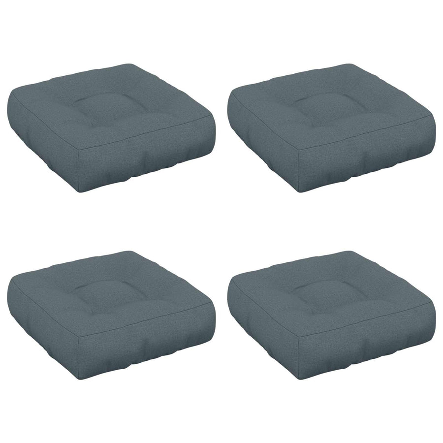 4-Piece Zitkussens VIANEN 4 pcs 100% Polyester Blauw
