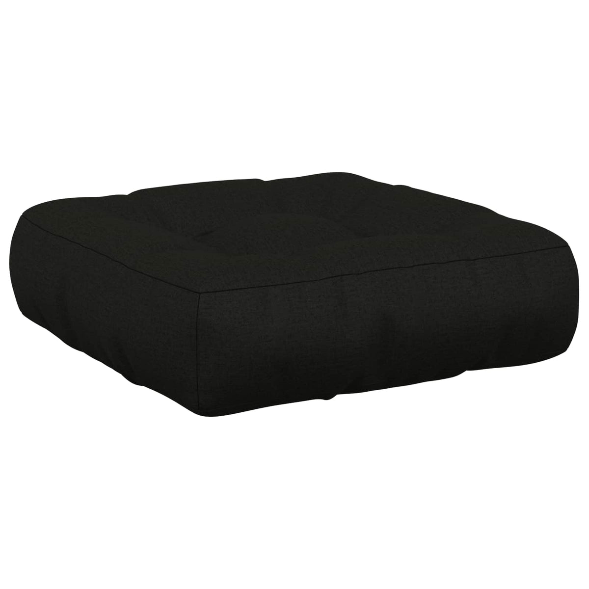 1-Piece Zitkussen VIANEN 100% Polyester Zwart 50 x 50 x 12 cm