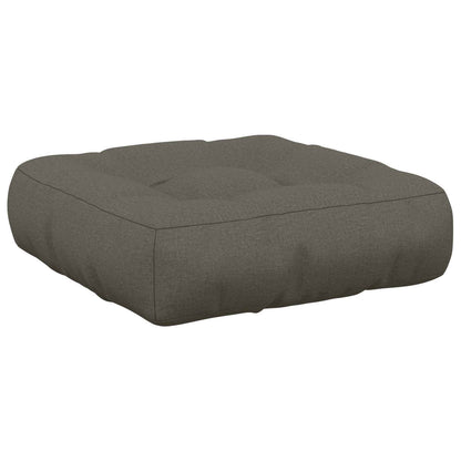 1-Piece Zitkussen VIANEN 100% Polyester Grijs 50 x 50 x 12 cm