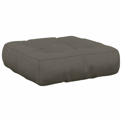 1-Piece Zitkussen VIANEN 100% Polyester Grijs 50 x 50 x 12 cm