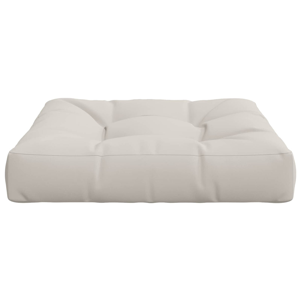 1-Piece Zitkussen VIANEN 100% Polyester Wit 60 x 60 x 12 cm