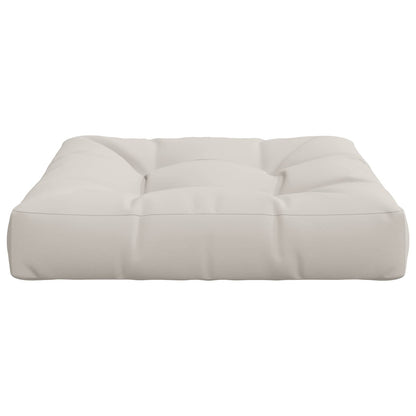 1-Piece Zitkussen VIANEN 100% Polyester Wit 60 x 60 x 12 cm