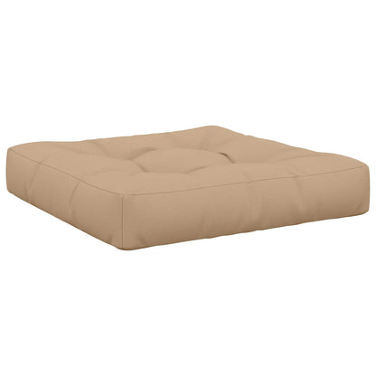 1-Piece Zitkussen VIANEN 100% Polyester Zand 60 x 60 x 12 cm