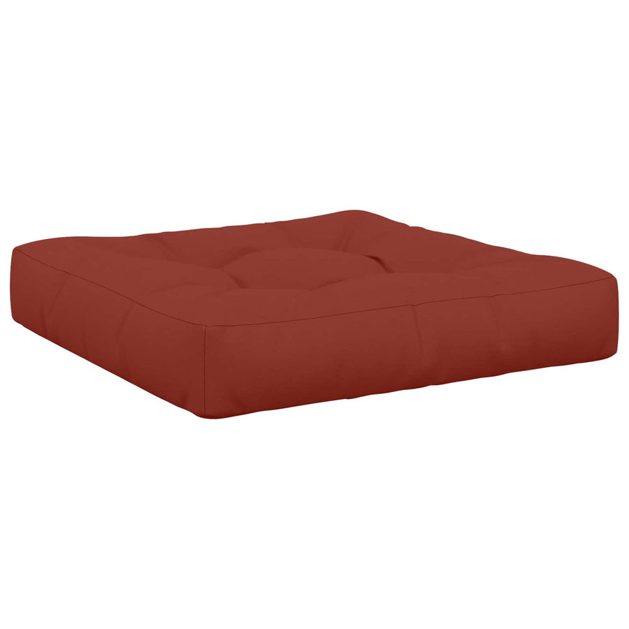 1-Piece Zitkussen VIANEN 100% Polyester Rood 60 x 60 x 12 cm