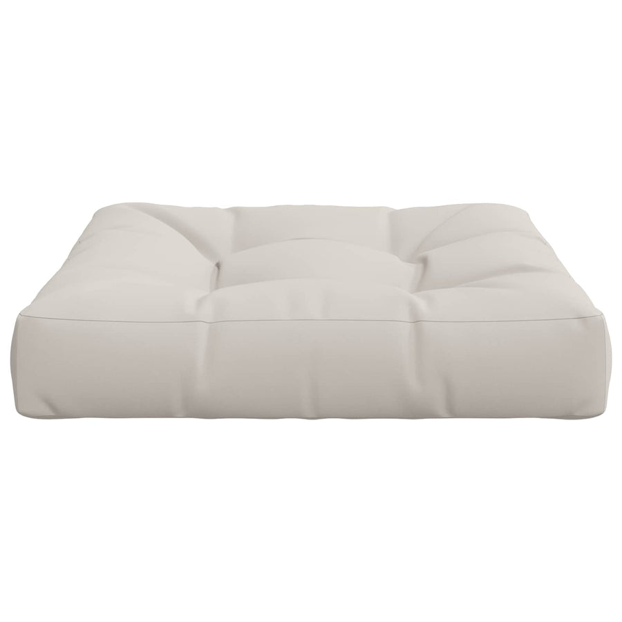 1-Piece Zitkussen VIANEN 100% Polyester Wit 70 x 70 x 12 cm