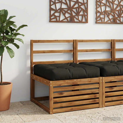 1-Piece Zitkussen VIANEN 100% Polyester Zwart 80 x 80 x 12 cm