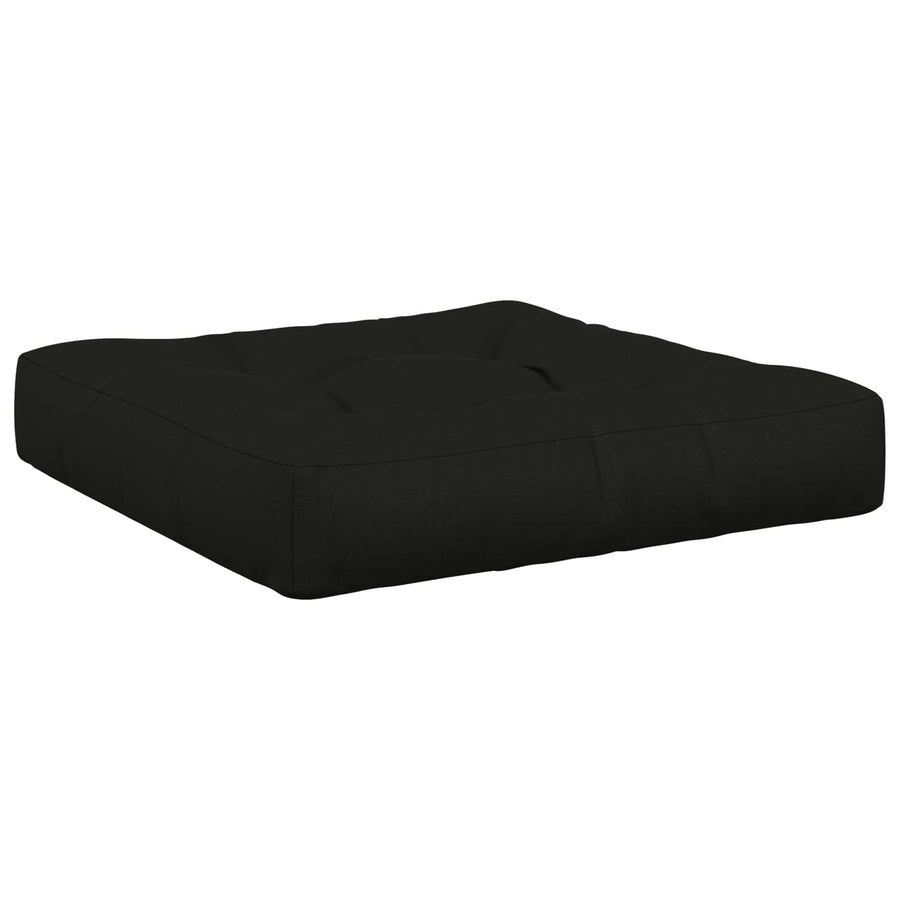 1-Piece Zitkussen VIANEN 100% Polyester Zwart 70 x 70 x 12 cm