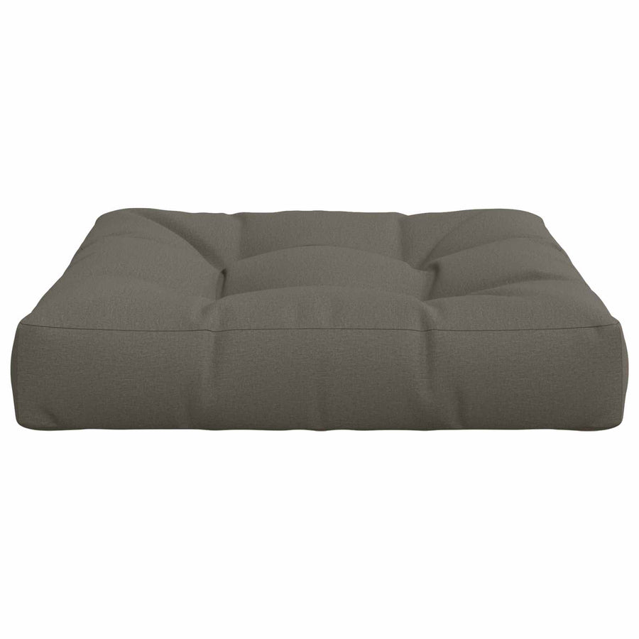 1-Piece Zitkussen VIANEN 100% Polyester Grijs 70 x 70 x 12 cm