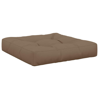 1-Piece Zitkussen VIANEN 100% Polyester Taupe 80 x 80 x 12 cm