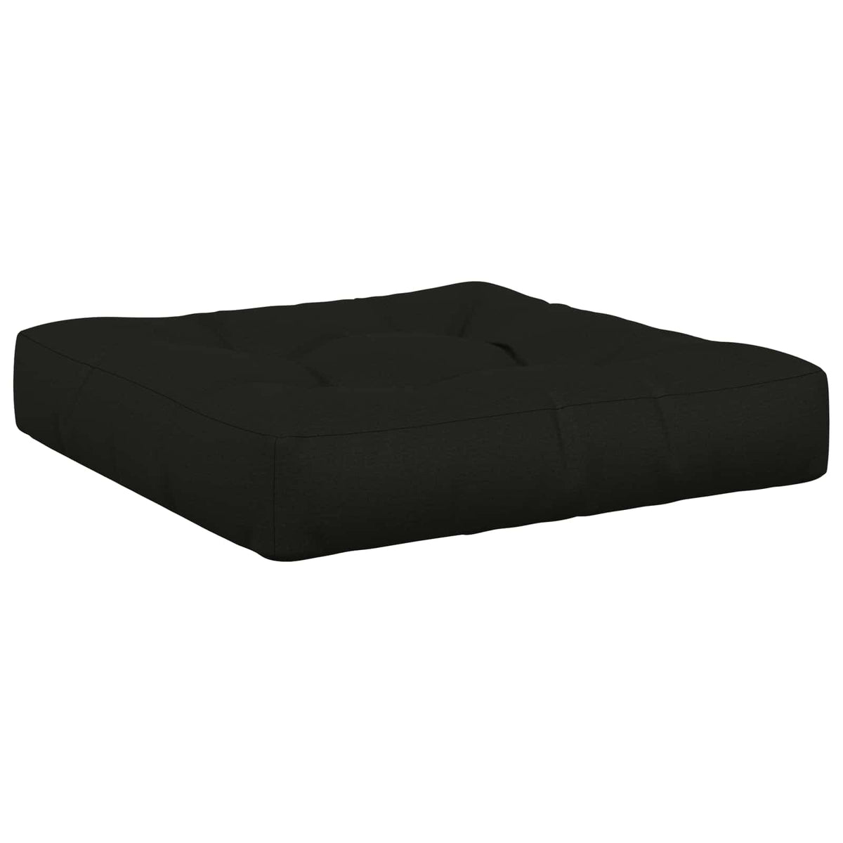 1-Piece Zitkussen VIANEN 100% Polyester Zwart 80 x 80 x 12 cm