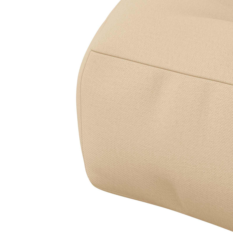 1-Piece Zitkussen VIANEN 100% Polyester Crèmekleurig