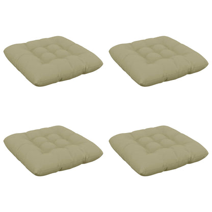 Zitkussens VIANEN 4 st 100% Polyester Lichtgroen