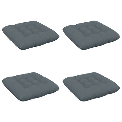 Zitkussens VIANEN 4 st 100% Polyester Blauw 40 x 40 x 12 cm
