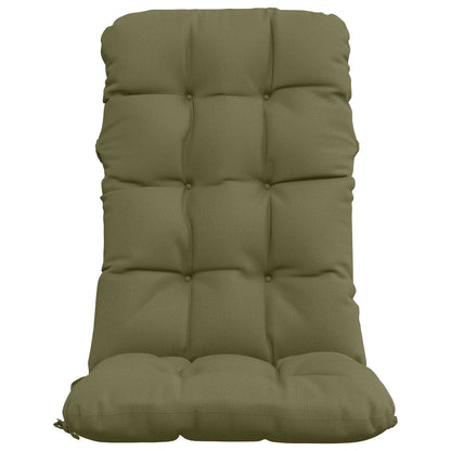 2-delige Hoogrug Kussen VIANEN 2 pcs 100% Polyester Olijfgroen