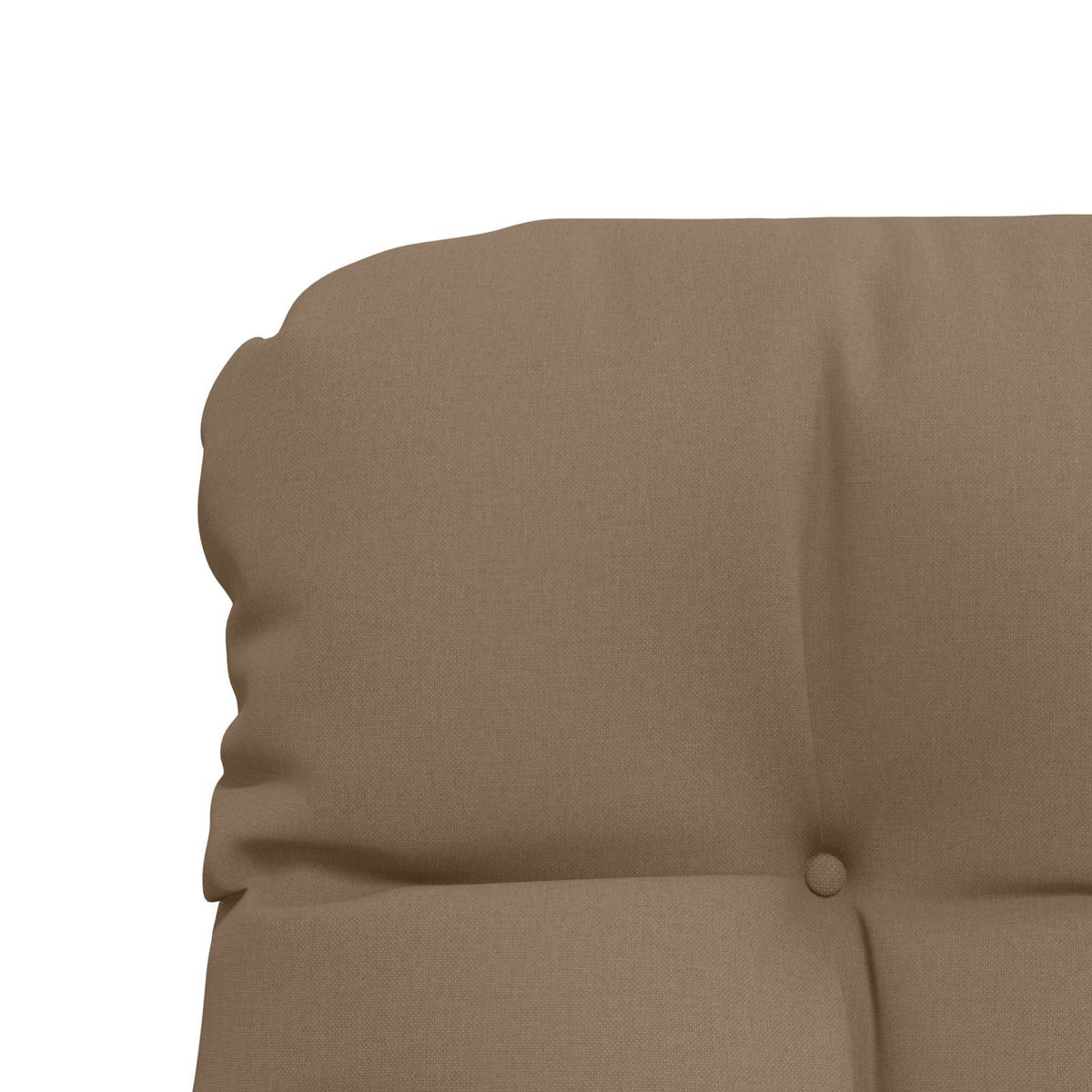 2-delige Hoogrug Kussen VIANEN 2 pcs 100% Polyester Taupe