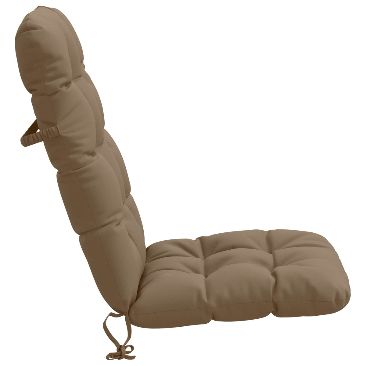 4-delige Hoogrug Kussen VIANEN 4 pcs 100% Polyester Taupe