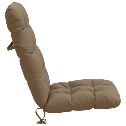 4-delige Hoogrug Kussen VIANEN 4 pcs 100% Polyester Taupe