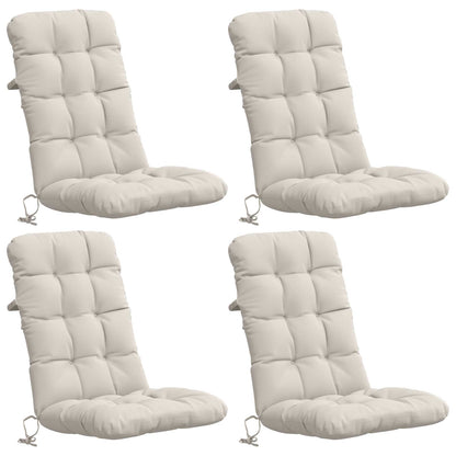 4-delige Hoogrug Kussen VIANEN 4 pcs 100% Polyester Wit