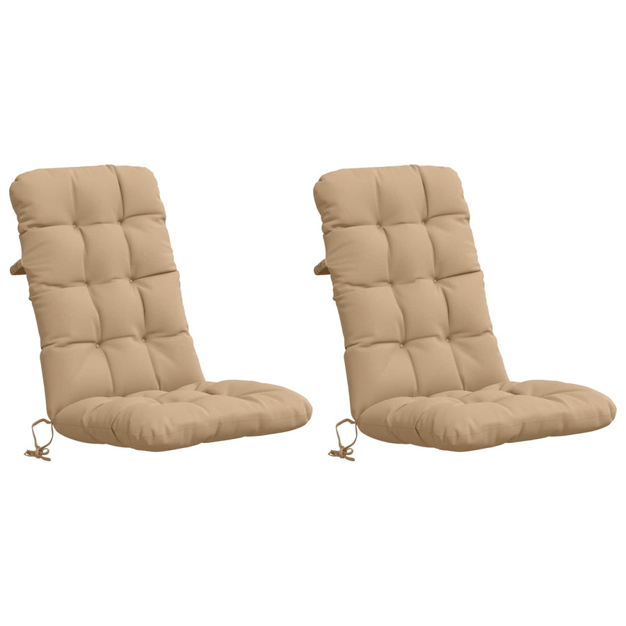 2-delige Hoogrug Kussen VIANEN 2 pcs 100% Polyester Zand