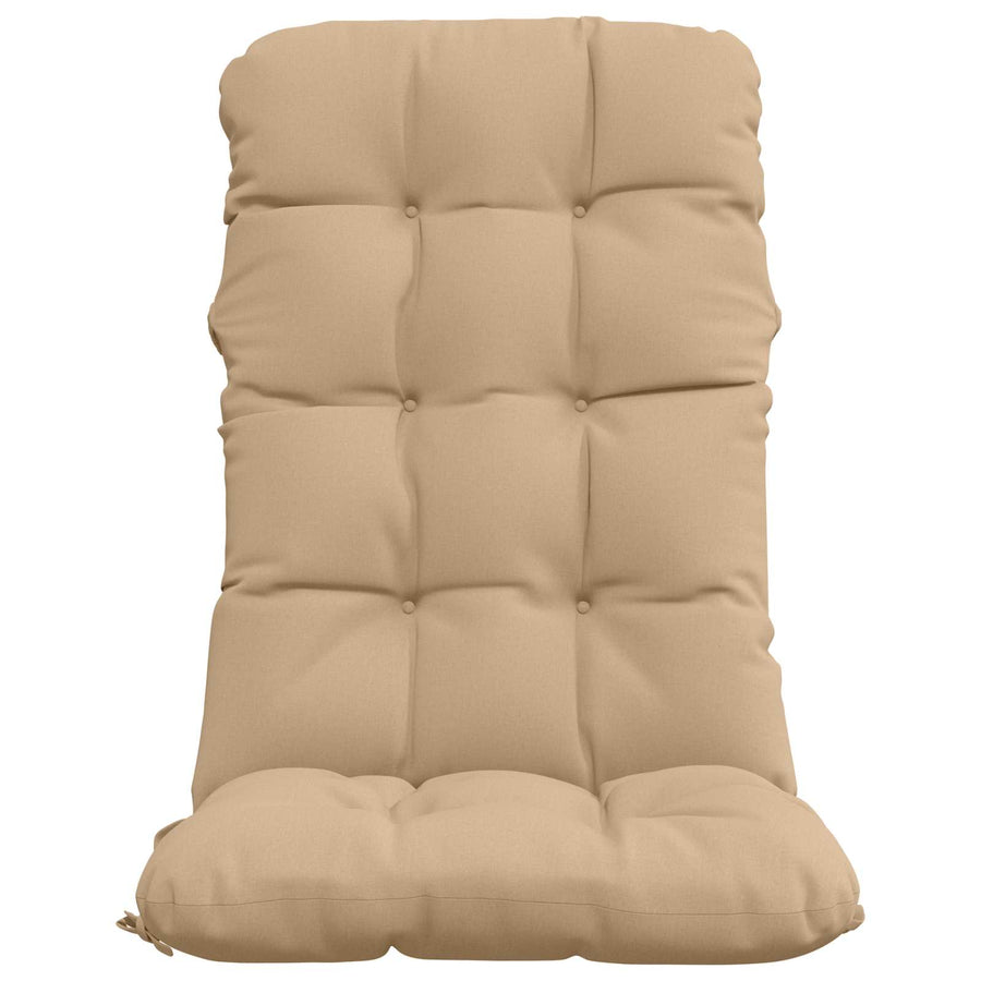 2-delige Hoogrug Kussen VIANEN 2 pcs 100% Polyester Zand