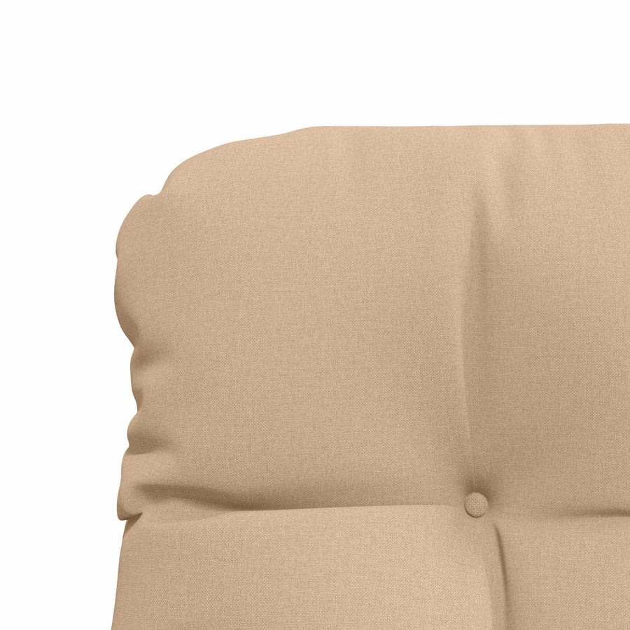 4-delige Hoogrug Kussen VIANEN 4 pcs 100% Polyester Zand