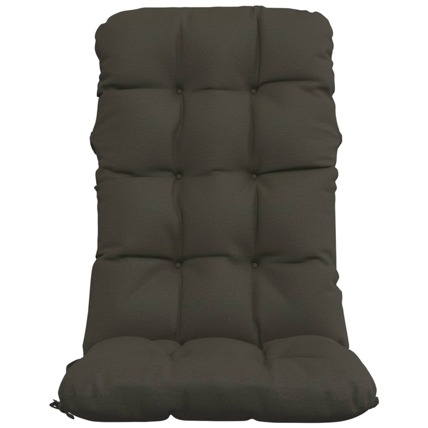 6-delige Hoogrug Kussen VIANEN 6 pcs 100% Polyester Antraciet