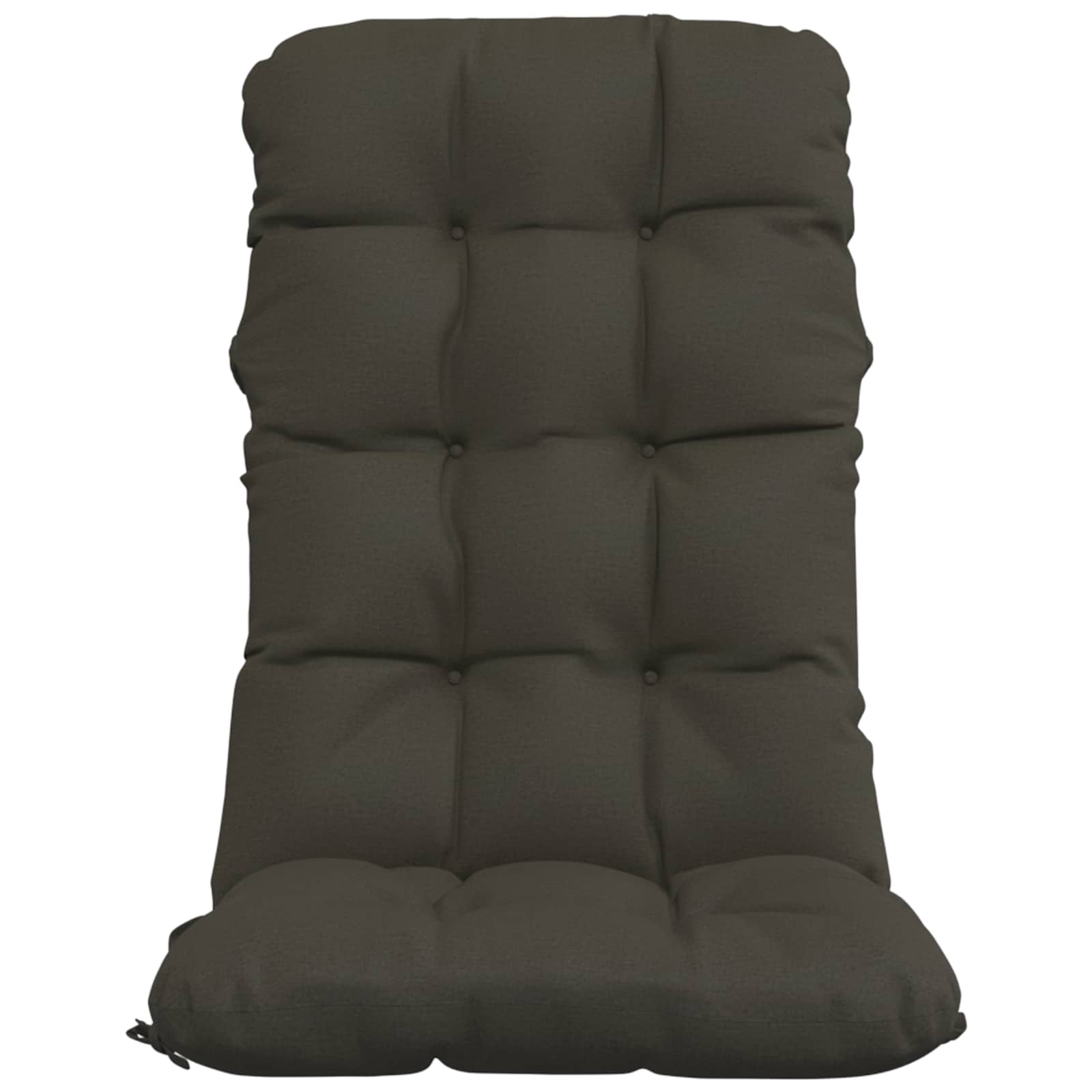 6-delige Hoogrug Kussen VIANEN 6 pcs 100% Polyester Antraciet