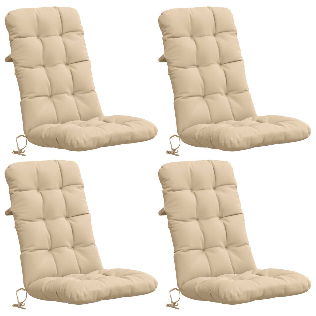 4-delige Hoogrug Kussen VIANEN 4 pcs 100% Polyester